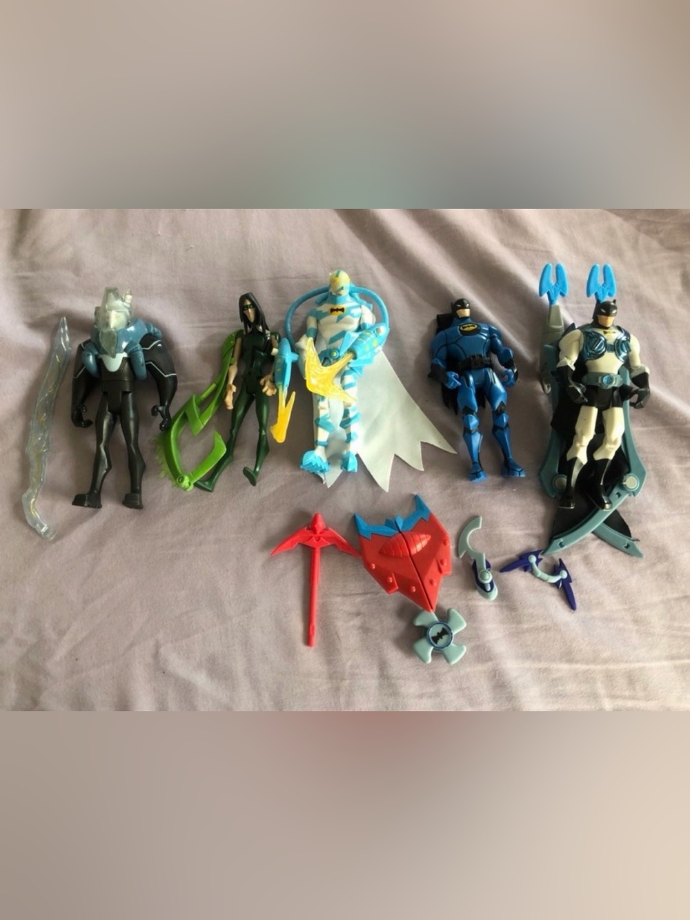 The Batman 2004 Lot Mr. Freeze Riddler  Batman Bundle Of 6 W/ Accessories
Excell